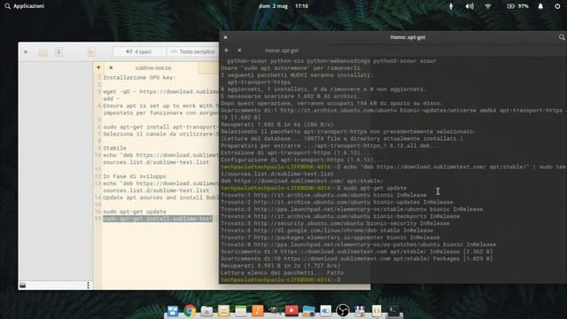 Linux - Elementary OS - Sublime Text смотреть онлайн