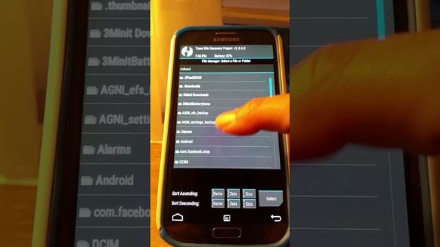 Move files in recovery, using twrp's file manager смотреть онлайн