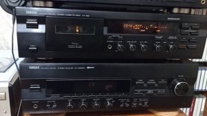 YAMAHA KX-393.  Подсветка в кассетоприëмник.