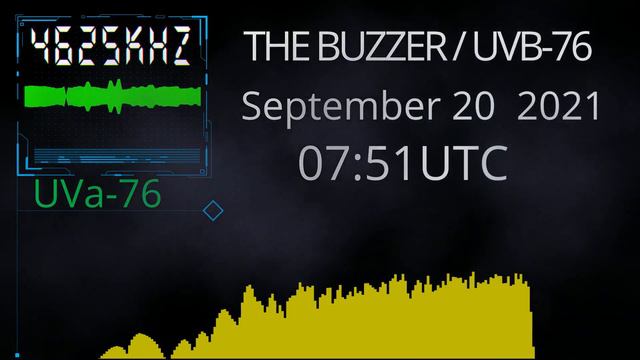 The Buzzer UVB 76 4625Khz 20.09.2021 голосовые сообщения смотреть онлайн
