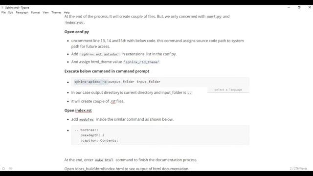 Learn Sphinx python documentation | Episode 01. смотреть онлайн