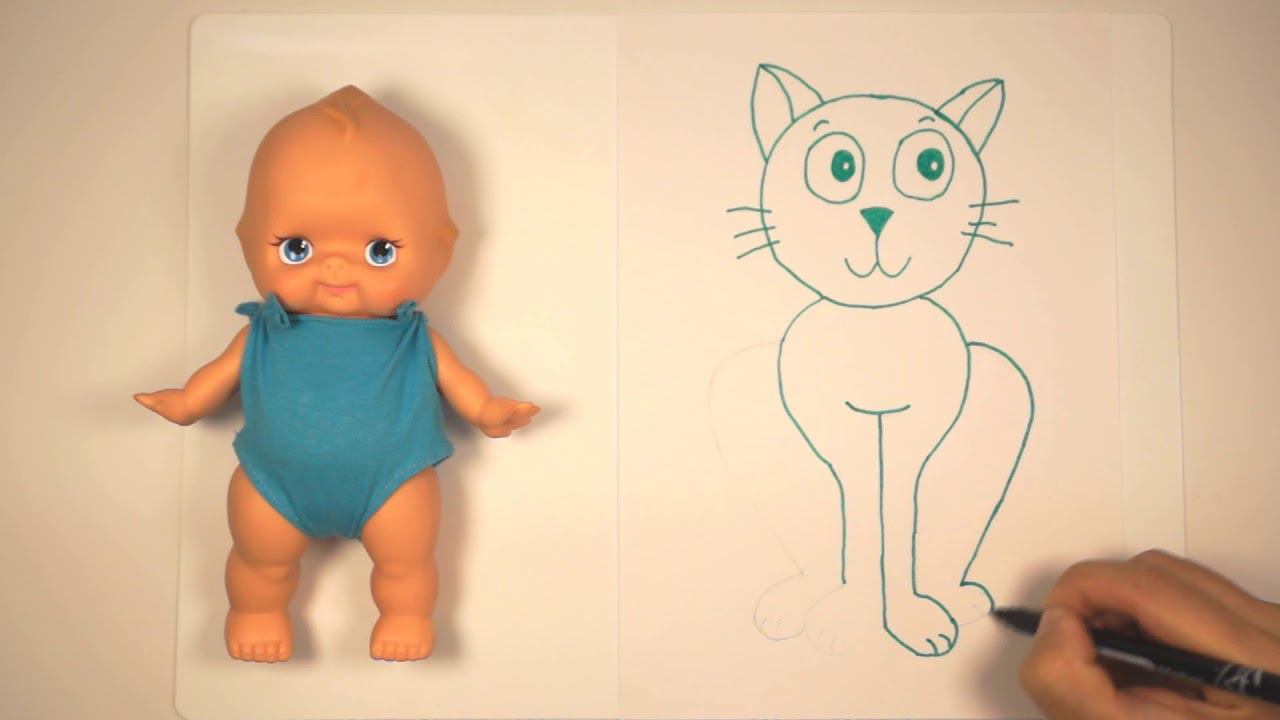 How to draw cute cats смотреть онлайн