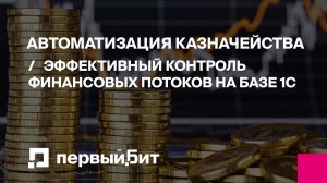 Автоматизация казначейства на базе 1С: эффективный контроль финансовых потоков | Первый БИТ