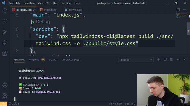 Lerne Tailwind CSS in 45 Minuten // Tailwind CSS Tutorial Deutsch смотреть онлайн