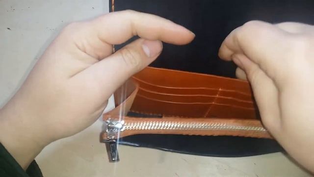 Женский кошелек, клатч. Натуральная кожа. Полностью ручная работа. смотреть онлайн