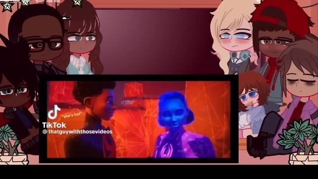 ?️//SPIDER-VERSE REACT TO GWEN AND MILES MORALES//Ship❤️// 1/1?//GCRV//?️ смотреть онлайн