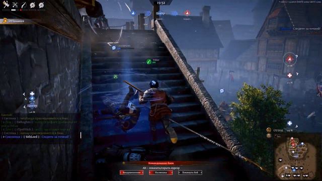 Conqueror's Blade: DTI vs BlackTemplarS & Ocean. Territory war. Атаки на Оттен и Зегеспене смотреть онлайн