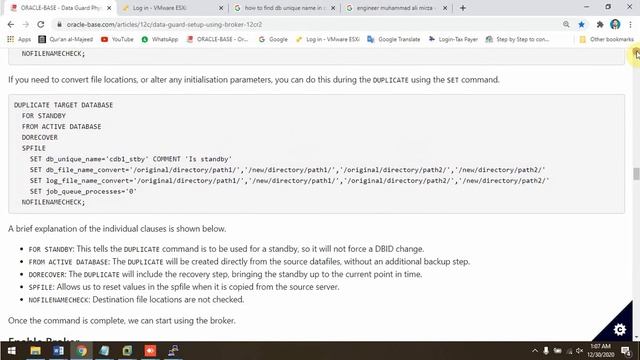 Data Guard Installation on Oracle 12c R2 Using Linux 6.9 смотреть онлайн