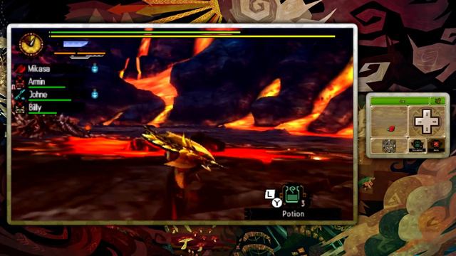 Monster Hunter 4 Ultimate - Fire Fight (Zelda DLC) смотреть онлайн