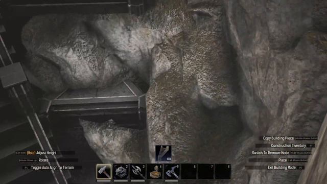 Diablo's Face. How To Build A Cave Entrance [ timelapse ] - Conan Exiles Age Of Sorcery смотреть онлайн
