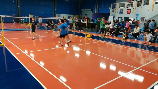 2017 badminton JIT BD13 Michael Xu&Lukas Chang VS Justin H & Robert S part 6 смотреть онлайн