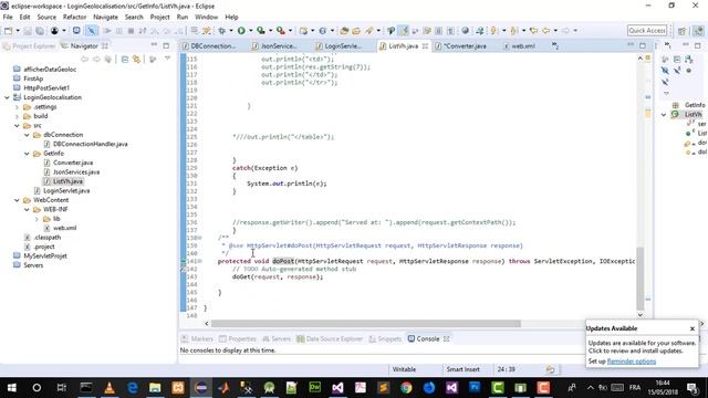 Application Android For Geolocalisation using servlet and Jboss Wildfly and database type Mysql смотреть онлайн