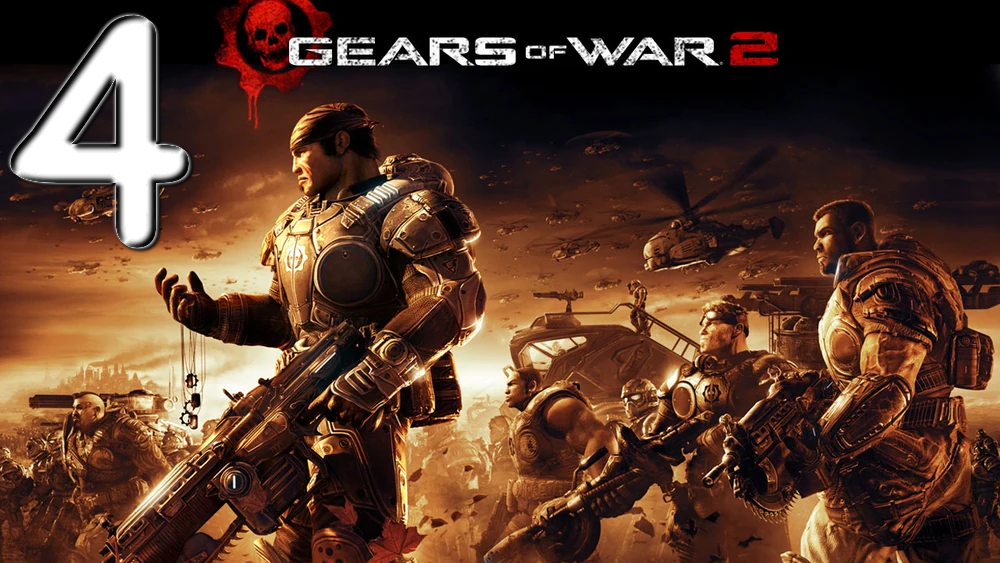 ? XBOX 360 ⚙ Gears of War 2. Act 4: Hive. Часть 2