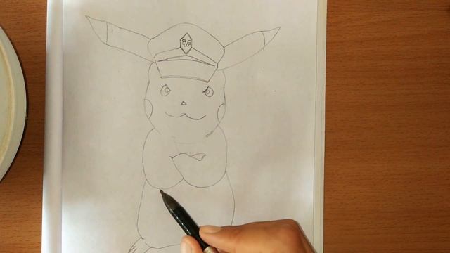 How to draw sketch of Pikachu /Pokemon#39 смотреть онлайн