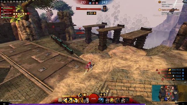 Guild Wars 2 Warrior/Guerrero DPS PvP Competitivo смотреть онлайн