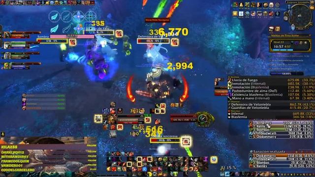 WoW Shadowlands 9.2 | Guerrero Furia | Nieblas de Tirna Scithe +23 | Reforzada | Temporada 3 смотреть онлайн