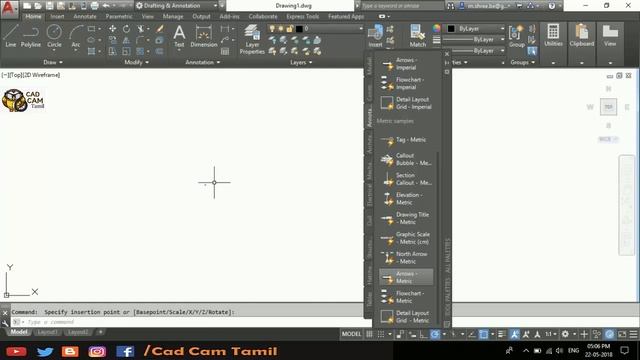 Auto CAD 2019 | Tamil Tutorial 31 | TP – Arrow смотреть онлайн