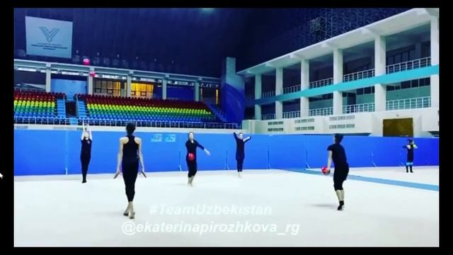 16 02 20 RG Предметная подготовка от Е Пирожковой со сборной Узбекистана смотреть онлайн