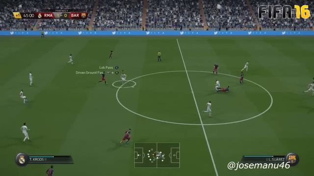 FIFA 16 vs PES 2016 Gameplay Comparison смотреть онлайн