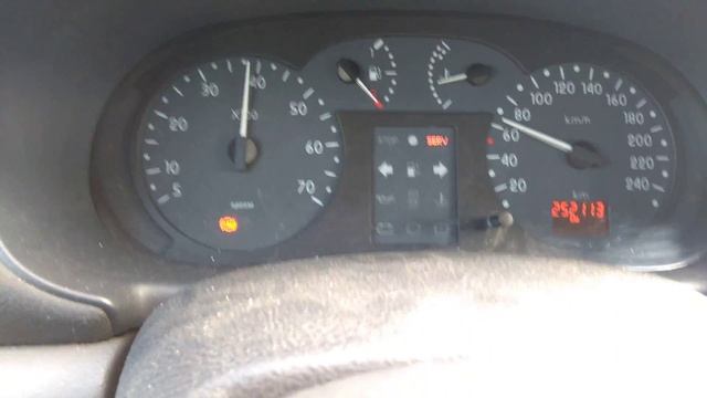 Renault Clio 1.9dti acceleration 0-100 km/h 80ps смотреть онлайн