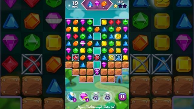Jewel Match King Quest Level 30 - Walkthrough смотреть онлайн