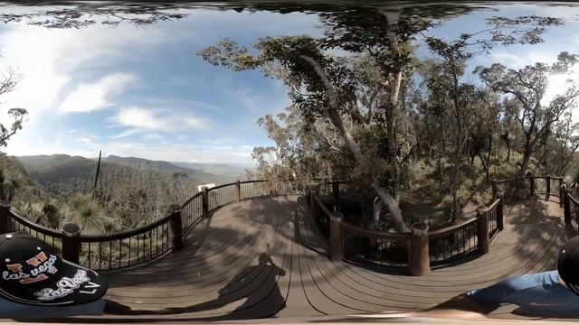 Python Rock Track, Lamington National Park - Oreilly's (Green Mountains) - 360° Walkthrough смотреть онлайн