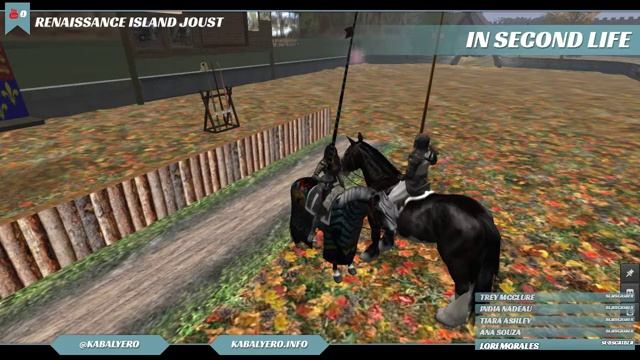 Second Life Jousting • RENAISSANCE ISLAND JOUST (11.8.2018) • Water Horse + Dragon Lance? смотреть онлайн