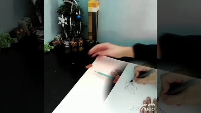 Рисуем мобов майнкрафт смотреть онлайн