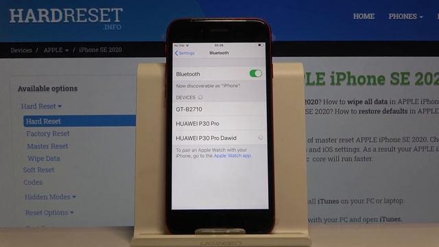 How to Activate Bluetooth on iPhone SE 2020 – Use Bluetooth Connection смотреть онлайн