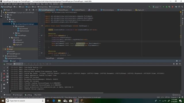 How to Make a Spigot Plugin Episode 3 Part 1 смотреть онлайн