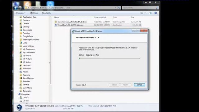 Virtual Box Install telugu | Install virtual box | Oracle Virtual box telugu смотреть онлайн