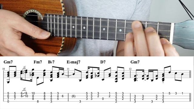 Just The Two Of Us [Ukulele Fingerstyle] Play-Along with TABs *PDF available смотреть онлайн