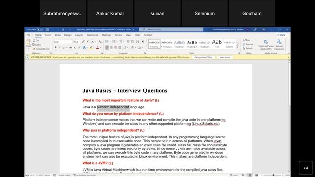 Selenium with Java Training - Class 1 - Java Basics, Installing Java and Eclipse and Java Variables смотреть онлайн