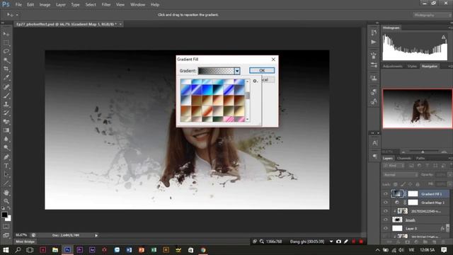 Tutorial| photoshop cs splash brush смотреть онлайн