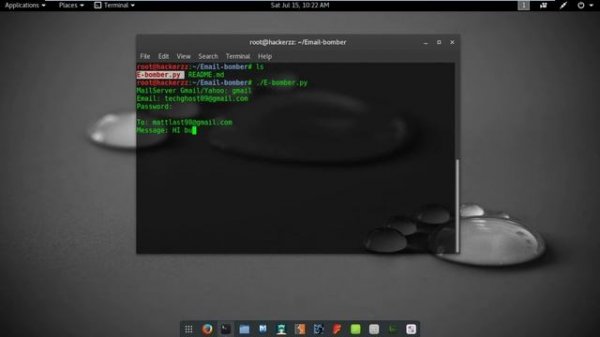 Email Bomber Attack (Kali Linux)