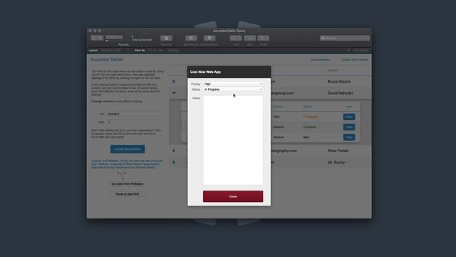 FileMaker Accordion Tables - Nested portals! смотреть онлайн