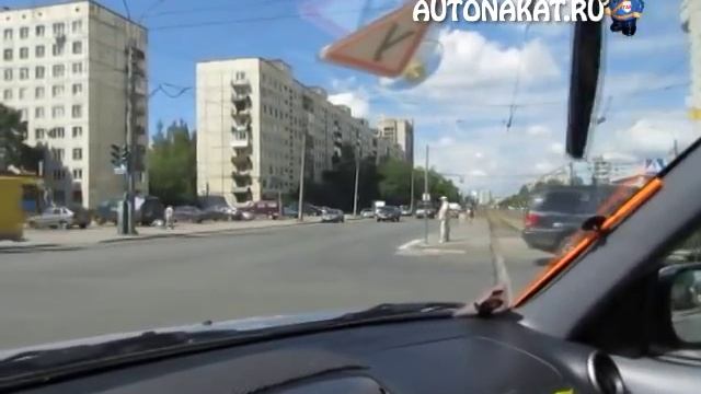 Проезд перекрестков на автомобиле с механической коробкой передач. смотреть онлайн