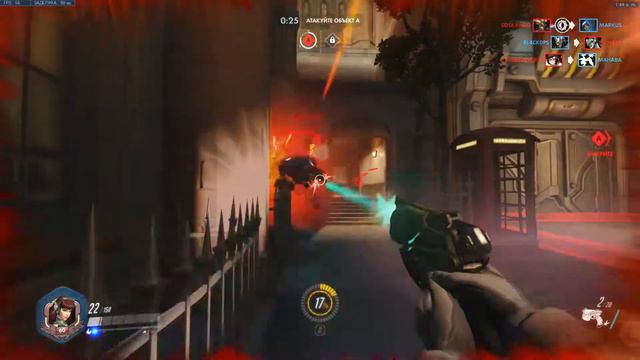 Overwatch жесткий бой [девчонка в Overwatch] смотреть онлайн