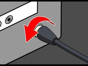 Как отсоединить коаксиальный кабель от аудиовизуального оборудования