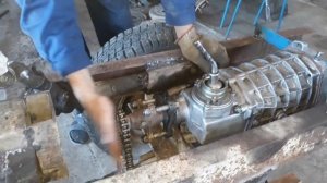 Установка КПП на минипогрузчик