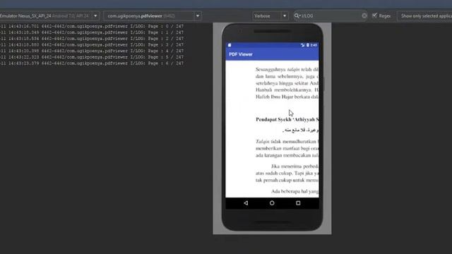 PDF Viewer dengan Android Studio смотреть онлайн
