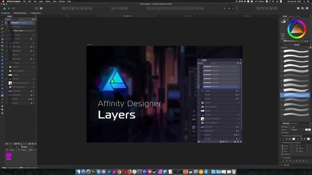 Affinity designer Layers смотреть онлайн