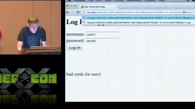 DEF CON 20 - Rapid Blind SQL Injection - Ben Toews and Scott Behrens смотреть онлайн