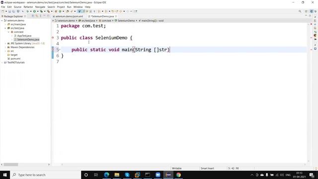 #Tutorials 1 Step by Step to Create Selenium Maven project with sample example смотреть онлайн