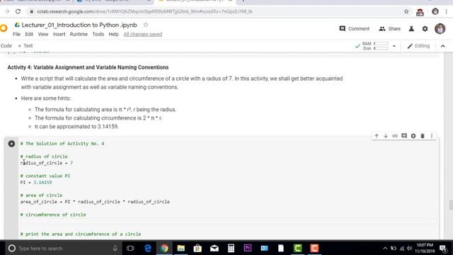 Variable names and naming convention (a programming activity) intro 07 смотреть онлайн