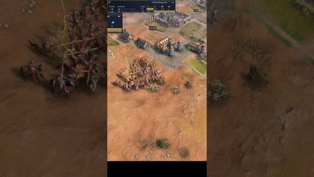 Age Of Empires 4 Rus Warrior Monk Wololo #shorts смотреть онлайн