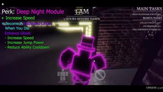 Deep Night Module Perk Showcase~ | Survive The Night [ROBLOX] смотреть онлайн