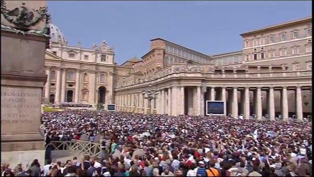 Pope Benedict XVI Easter mass Pasqua 24 04 2011 смотреть онлайн