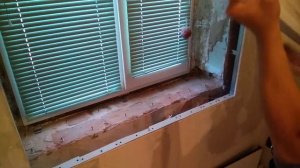 Как установить подоконник на клей-пену!(VLAD PROFI)