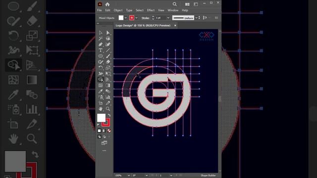 Professional Graphics Logo Design in adobe illustrator tutorial смотреть онлайн